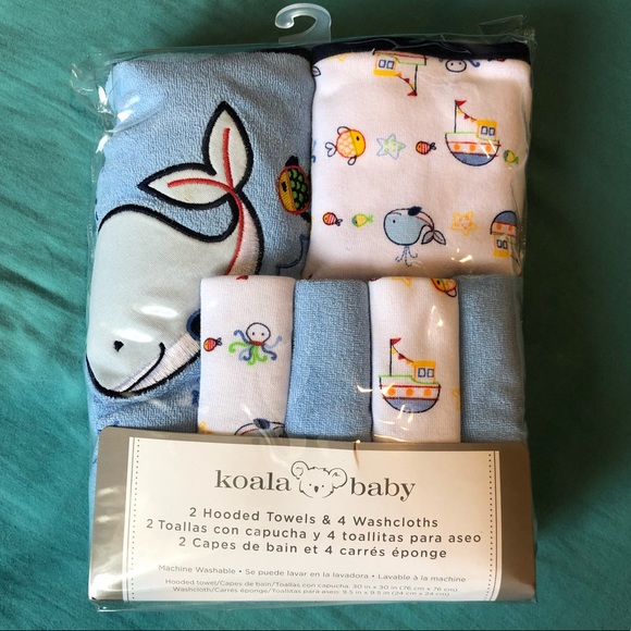 koala baby towel set